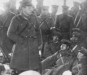 1936年2月26日的第1師團叛軍士兵們