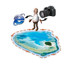 （圖）大堡礁看護員