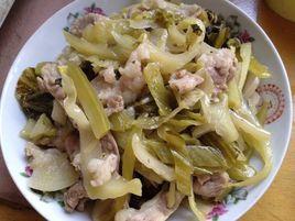 鹹菜炒肉 鹹菜炒肉