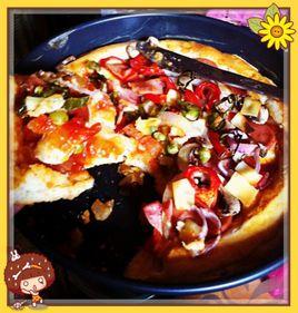 蘑菇培根披薩 蘑菇培根披薩