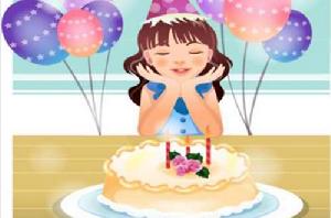 小女孩的蛋糕 小女孩的蛋糕