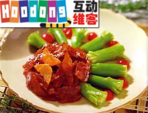 芥蘭炒香腸 芥蘭炒香腸