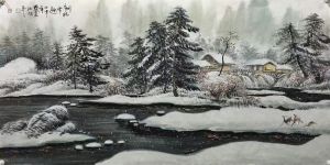 王紅旭山水作品