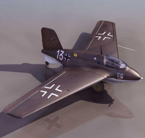 德國ME-163戰鬥機 德國ME-163戰鬥機