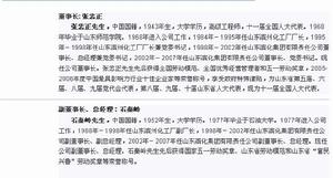 山東濱化集團管理人員