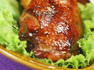 蜜汁醬烤雞腿 蜜汁醬烤雞腿