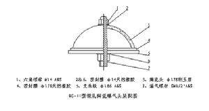 半剛玉微孔陶瓷曝氣器