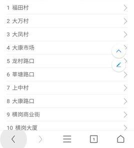 橫崗大康福田932公交站