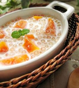 牛奶木瓜西米露 牛奶木瓜西米露