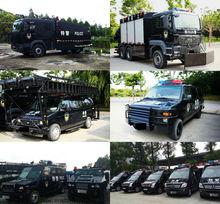 上海特警裝備的各型特種車輛