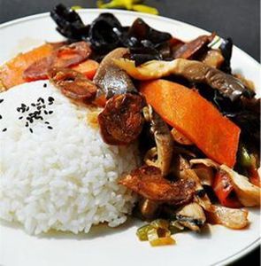 香菇蓋澆飯 香菇蓋澆飯