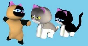 《洗貓貓》遊戲截圖