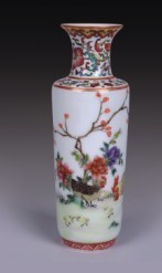 清雍正琺瑯彩賞瓶 清雍正琺瑯彩賞瓶