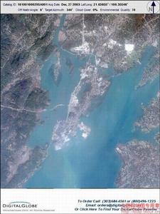 防城港2003年衛星地圖