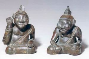 銅說唱俑 銅說唱俑