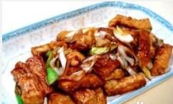 姜蔥燒豆腐 姜蔥燒豆腐