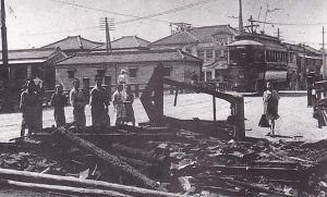 遭到縱火的設施