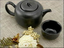 黑瓷茶具