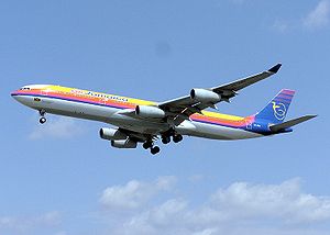 （圖）牙買加航空 A340-300