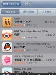 美麗說入選2011年iTunes Rew