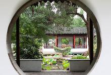 蘇州啟園的框景