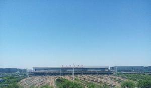 上海虹橋站遠景圖