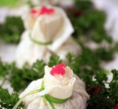 蟹籽魚米石榴包 蟹籽魚米石榴包