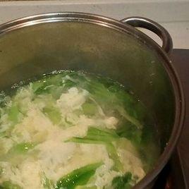 雞蛋芥菜湯 雞蛋芥菜湯