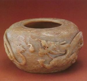 玉雲龍洗 玉雲龍洗