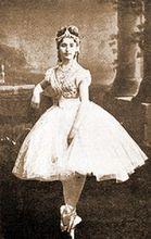 Giuseppina在1870年扮演女主角Swanhilda