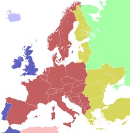 歐洲西部時間 歐洲西部時間