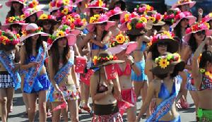 葫蘆島千人比基尼巡遊 葫蘆島千人比基尼巡遊