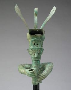 三星堆青銅花蕾狀鈴