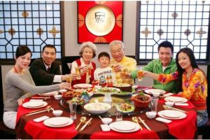 年夜飯[農曆每年最後一天的晚餐]