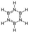 硼氮苯的結構式