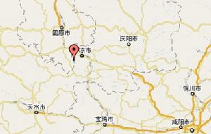 麻武鄉在甘肅省內位置