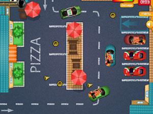 披薩外賣停車 披薩外賣停車