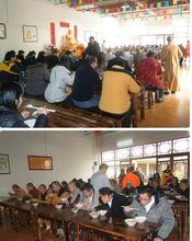 少林禪院僧侶、居士同用“過堂齋”