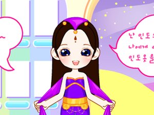 印度沙麗女孩 印度沙麗女孩