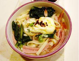 雞蛋火腿面 雞蛋火腿面