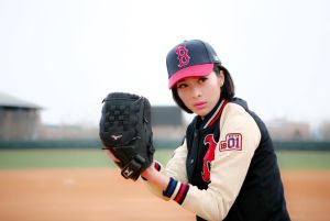 童苡萱擔任2014年MLB美職棒中國棒球推廣大使