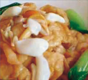 平菇煮麵筋 平菇煮麵筋