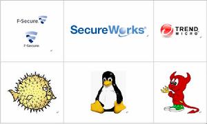 頁面上有六張圖片，如果能夠全部顯示，則沒有感染飛客病毒