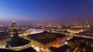 市政廳俯瞰Dresden夜景