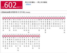 雲陽公交602A路環線 雲陽公交602A路環線