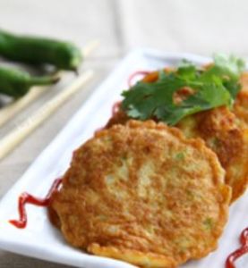 蝦泥菜脯苦瓜餅 蝦泥菜脯苦瓜餅