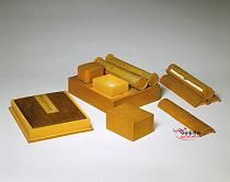 清中期文竹書卷式盒