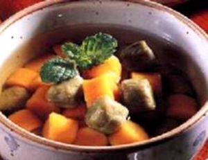 綠茶芋圓 綠茶芋圓