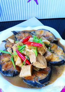 鯰魚燉凍豆腐 鯰魚燉凍豆腐