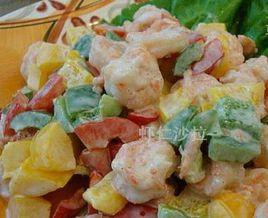 芥末蝦仁沙拉 芥末蝦仁沙拉